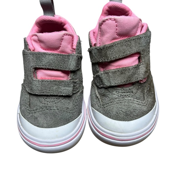 Vans ComfyCush Velcro - Pink/White - Size 6 Toddler - Picture 3 of 8